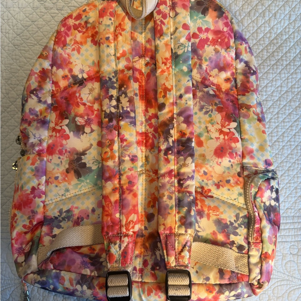 Kipling Multicolor Floral Women's Backpack - Picture 4 of 6